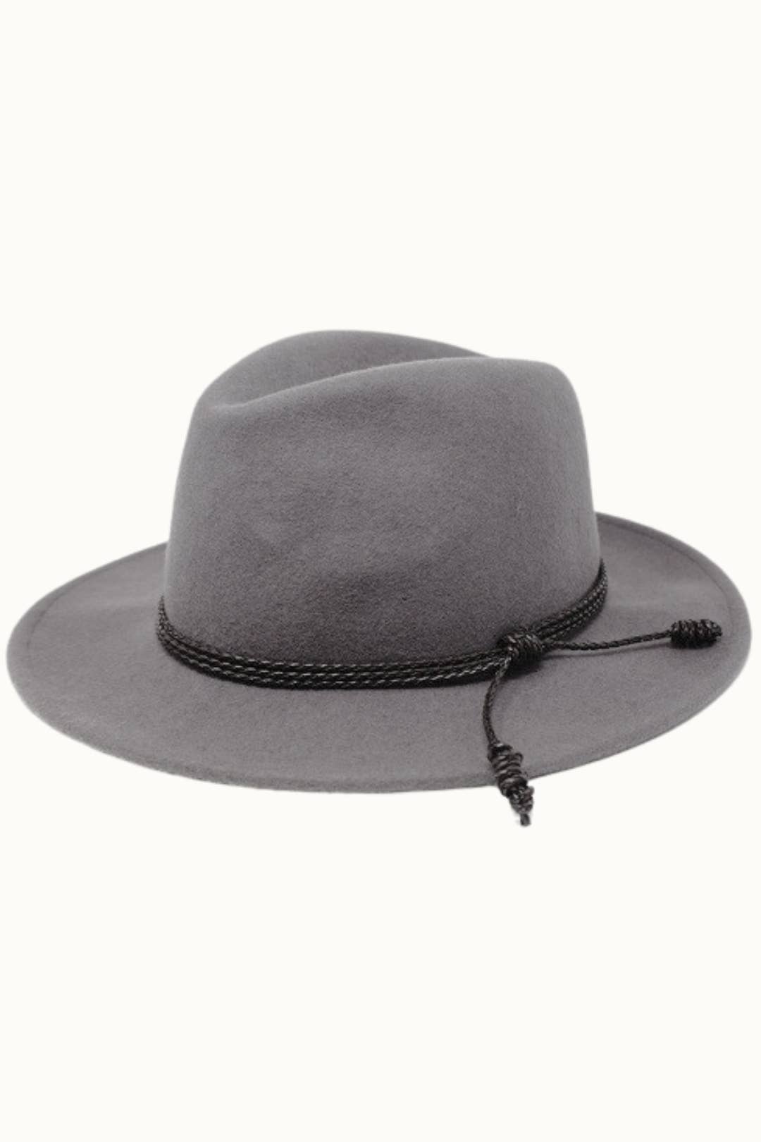 SCOTTY Wool Felt Rancher, Soft, Crushable: Gray