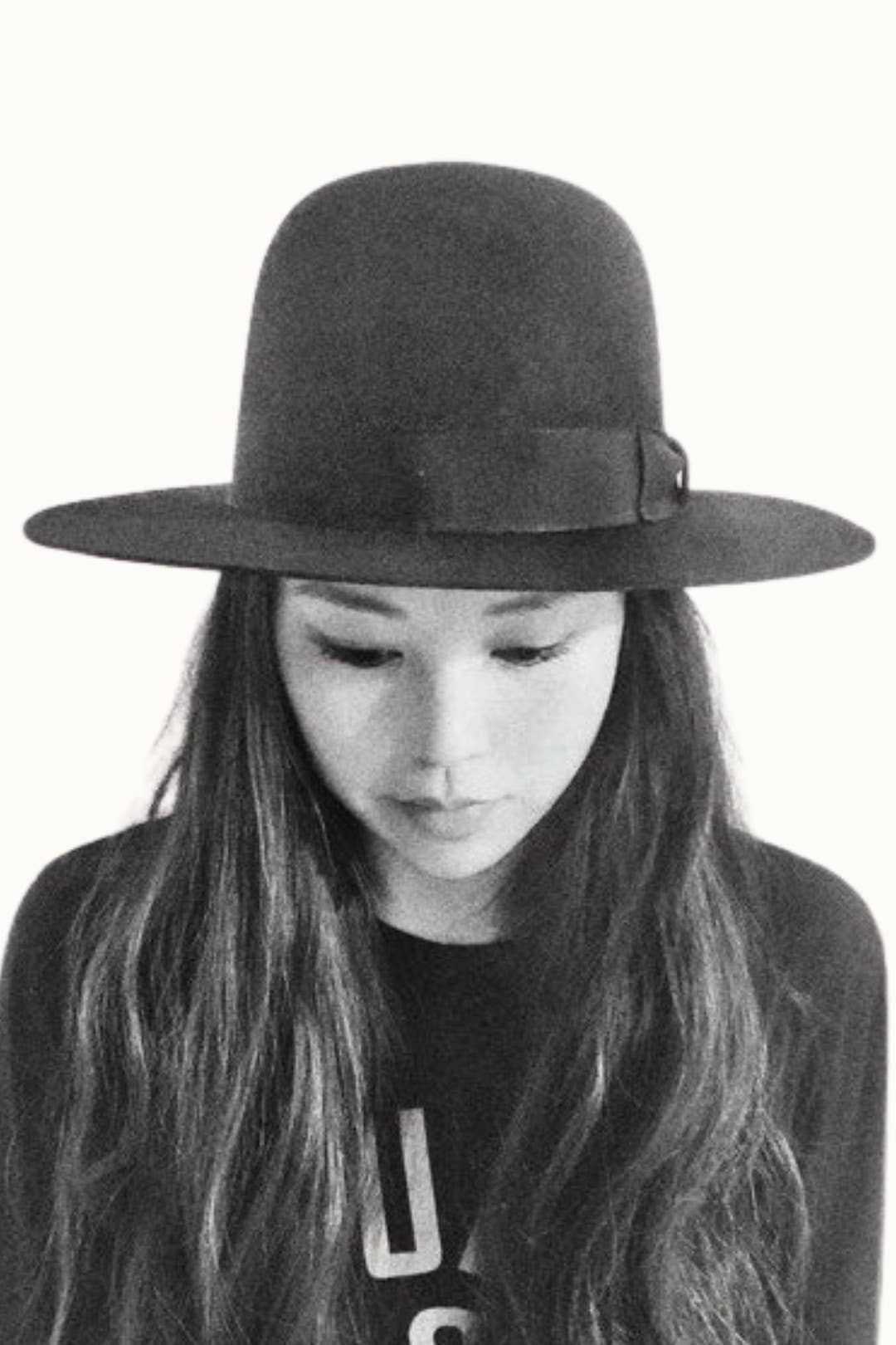 Wool Felt High Crown Bowler Hat, Adjustable