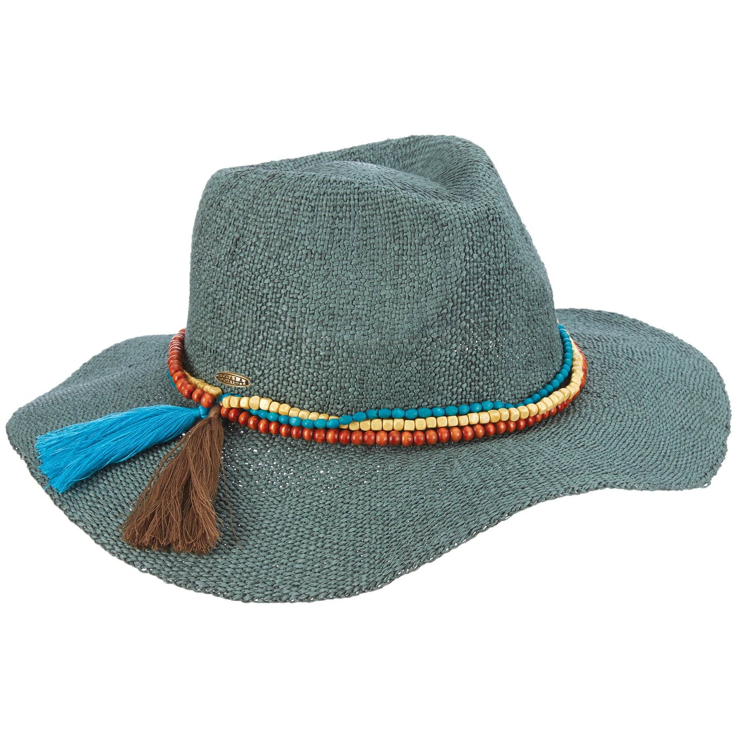 Scala Straw Safari Hat- Cheyenne: Assorted / OSFM