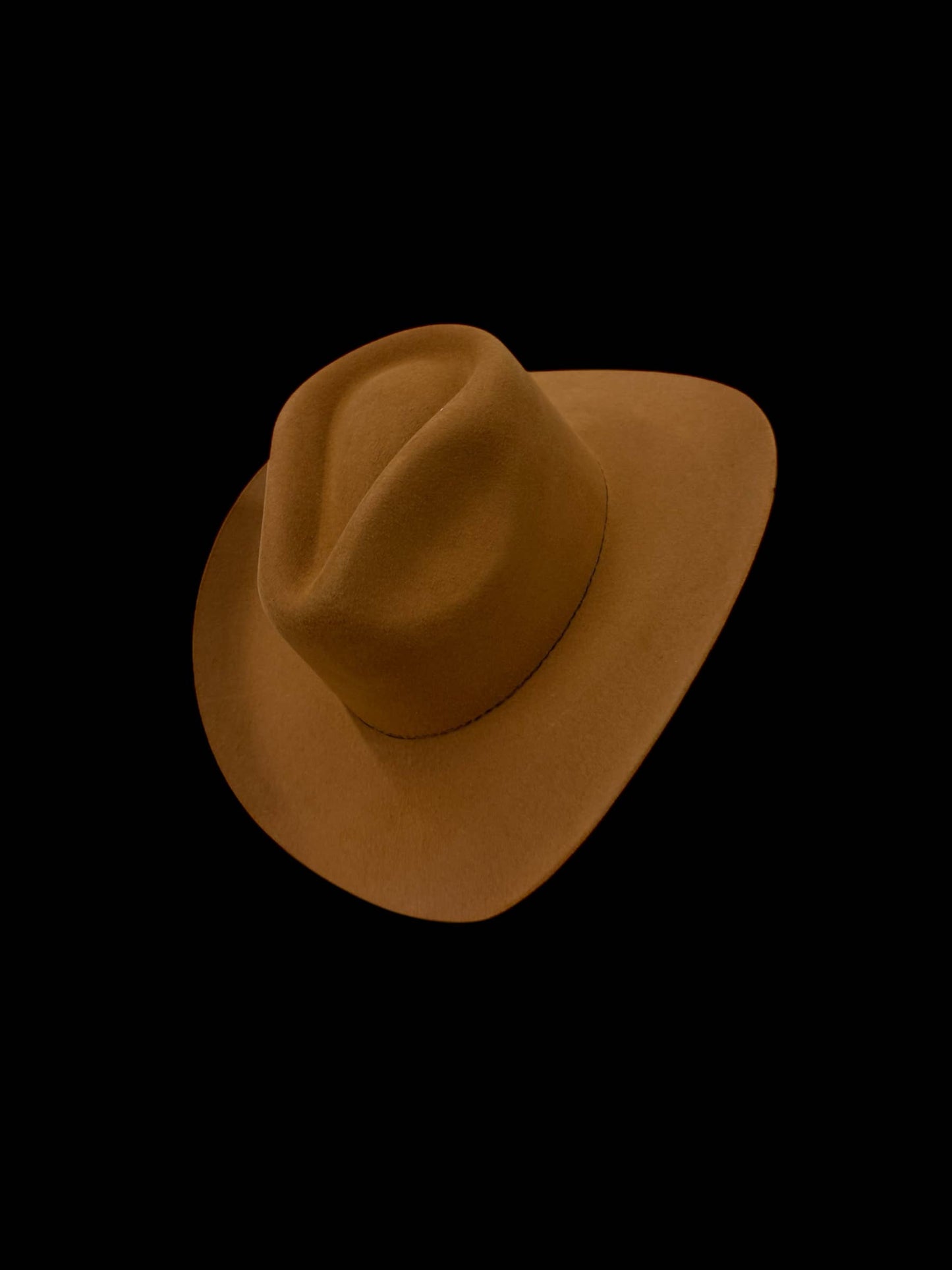 Premium Wool JW Western Hat : Sand / Large