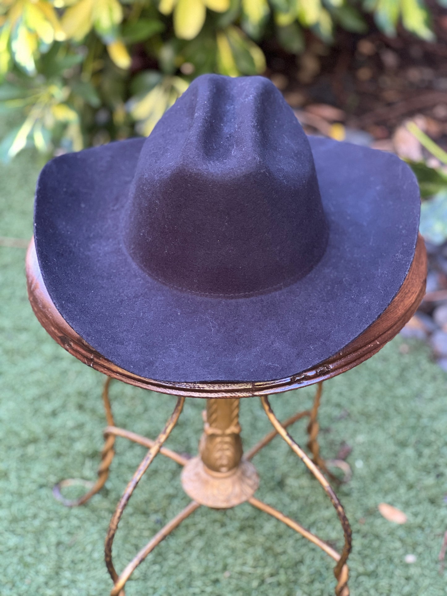 Wool Cowboy Hat - 100% Australian Wool, Black