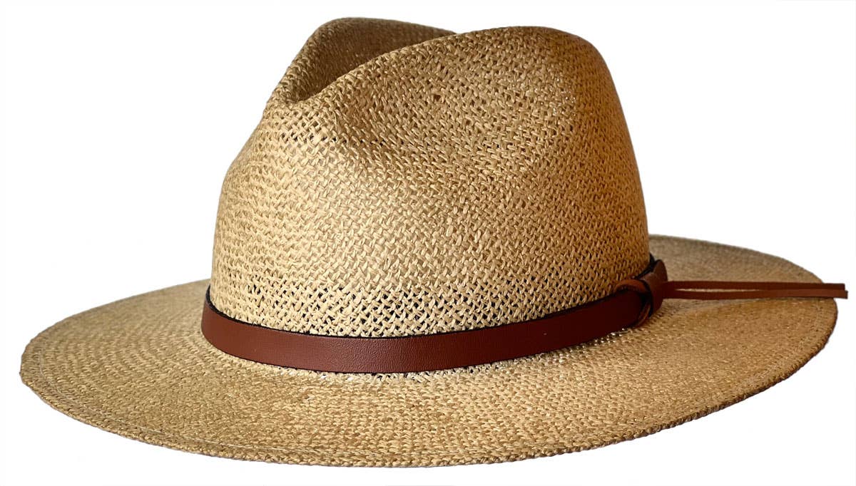 SF Hat: Tony Fedora: Brown / Small/Medium