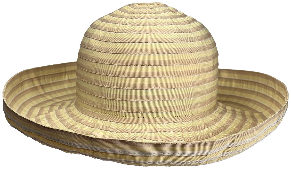 SF Hat: Women's Ribbon Roller: Espresso