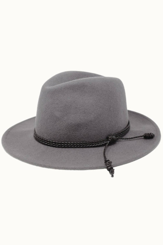SCOTTY Wool Felt Rancher, Soft, Crushable: Gray