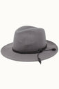 SCOTTY Wool Felt Rancher, Soft, Crushable: Gray