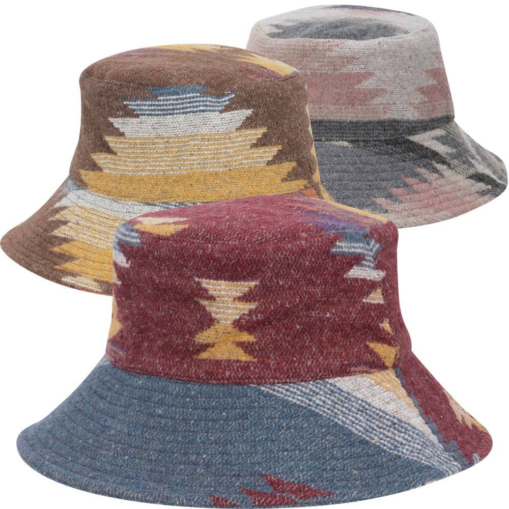 Scala Wool Bucket Hat- Nikki: Assorted / OS