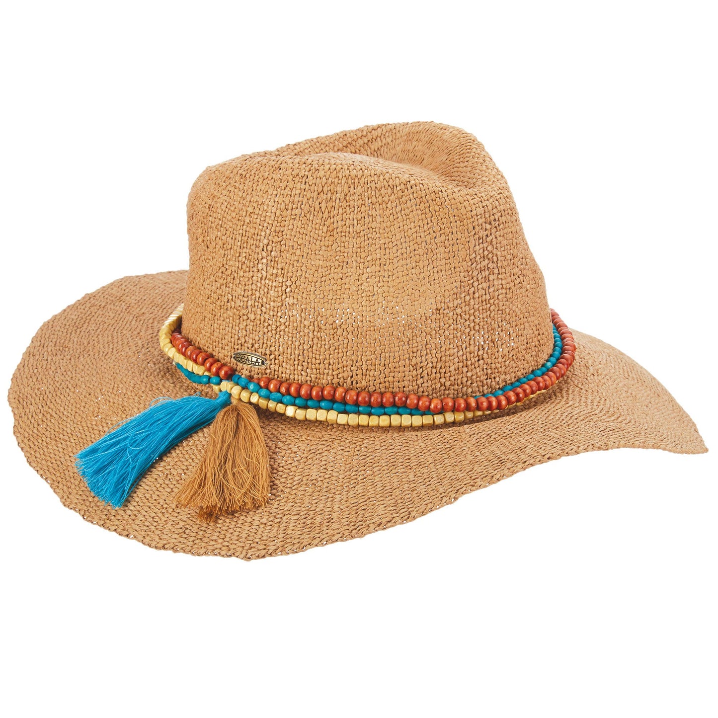 Scala Straw Safari Hat- Cheyenne: Assorted / OSFM