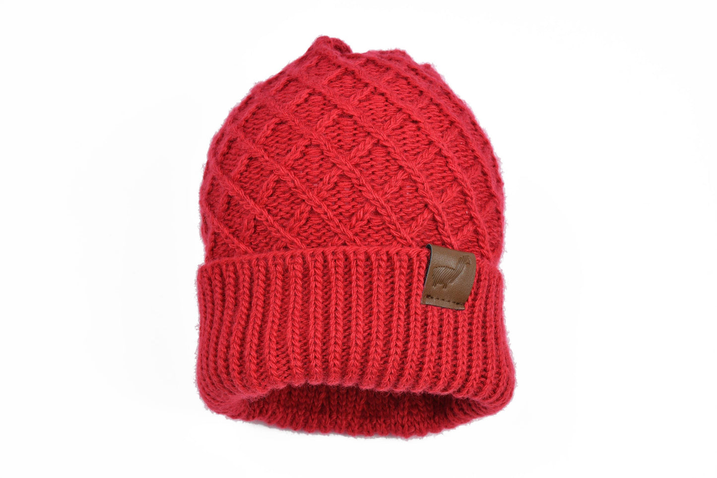 Citi Fashion Genuine Baby Alpaca Double Knit Beanie Casual
