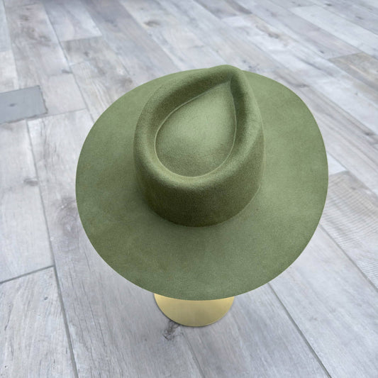 Australian Wool Rancher Hat : Olive