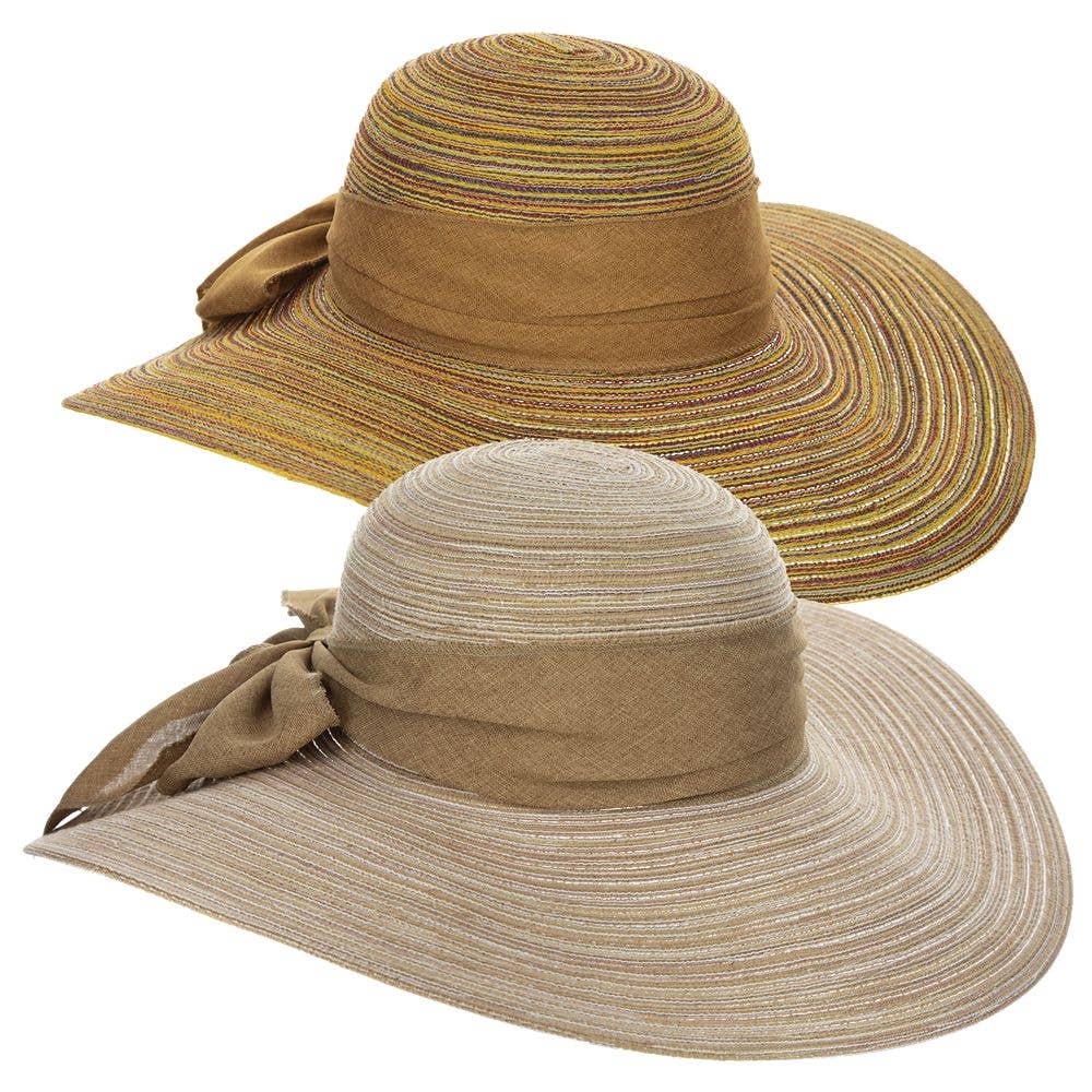 Scala Straw Big Brim Hat- Maryland: Assorted / OS