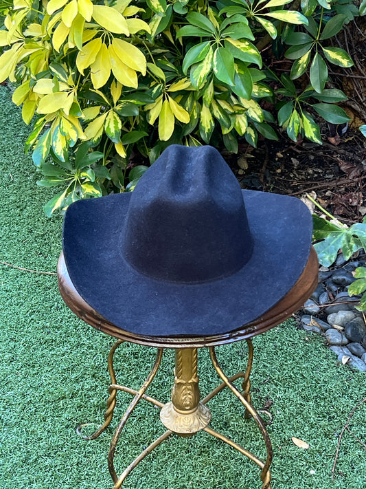 Wool Cowboy Hat - 100% Australian Wool, Black