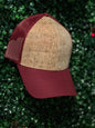 Cork hats- red