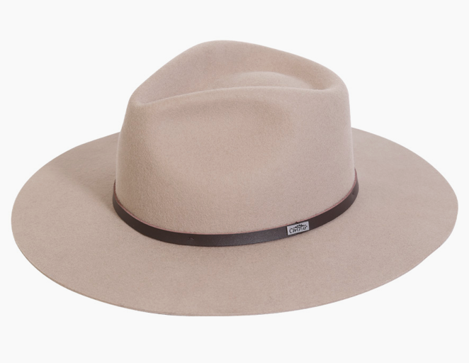 Conner Hats - Banjo Paterson Australian Wool Hat -  Putty, Small