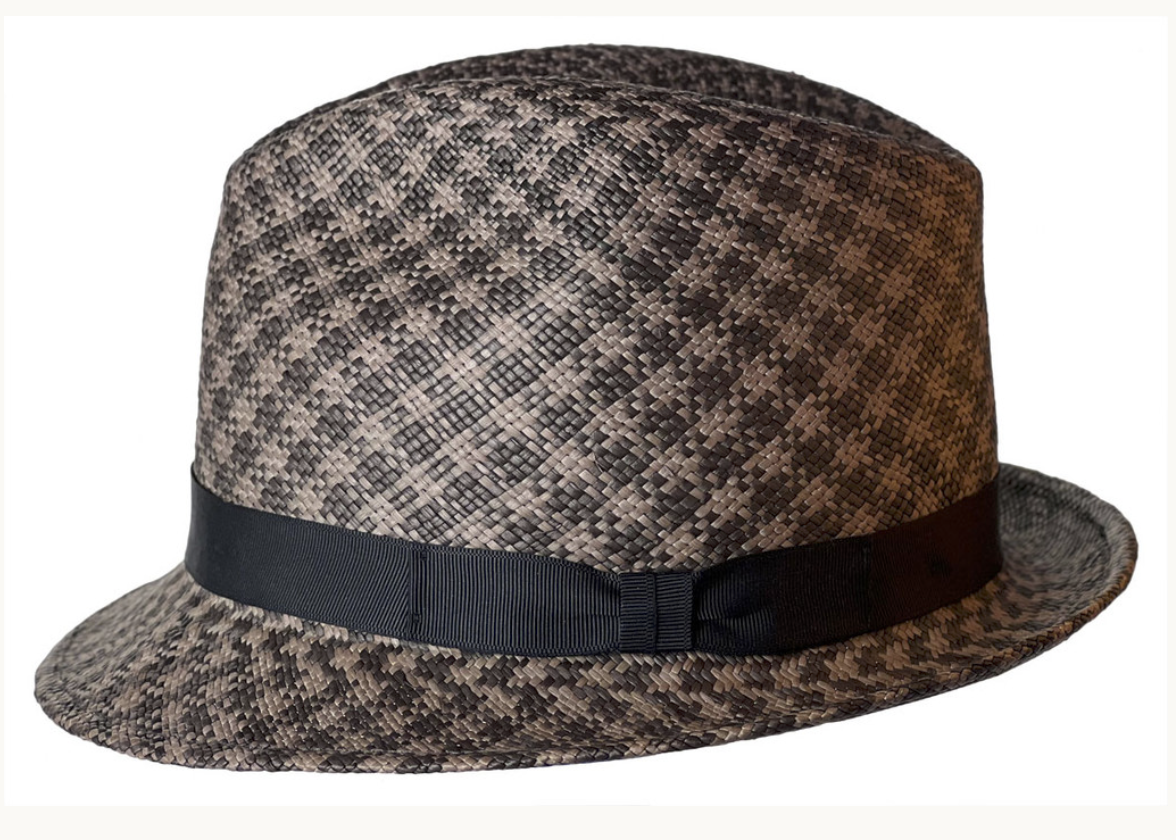 SF Hat Co. Gingham Ray Fedora
