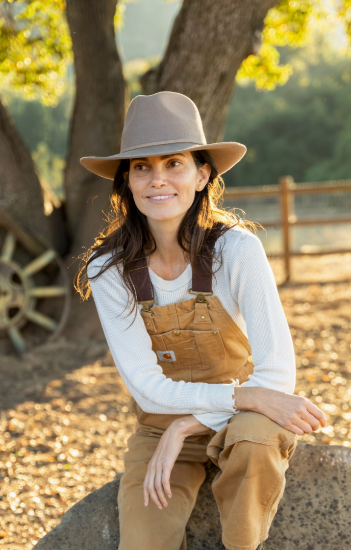 Stagecoach Australian Wool Cowboy Hat: Pecan