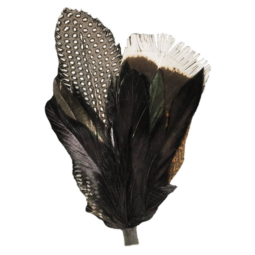 A.H. Black Hat Feather - Style Genesis