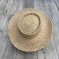 Palm Leaf Gambler Hat: Tan