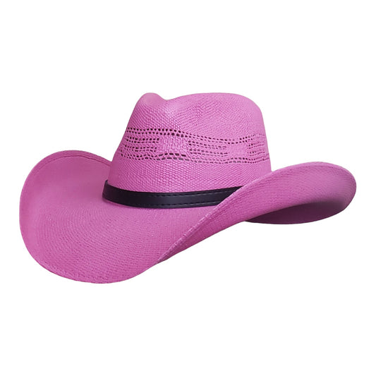 Durango Fuchsia - Straw Bangora